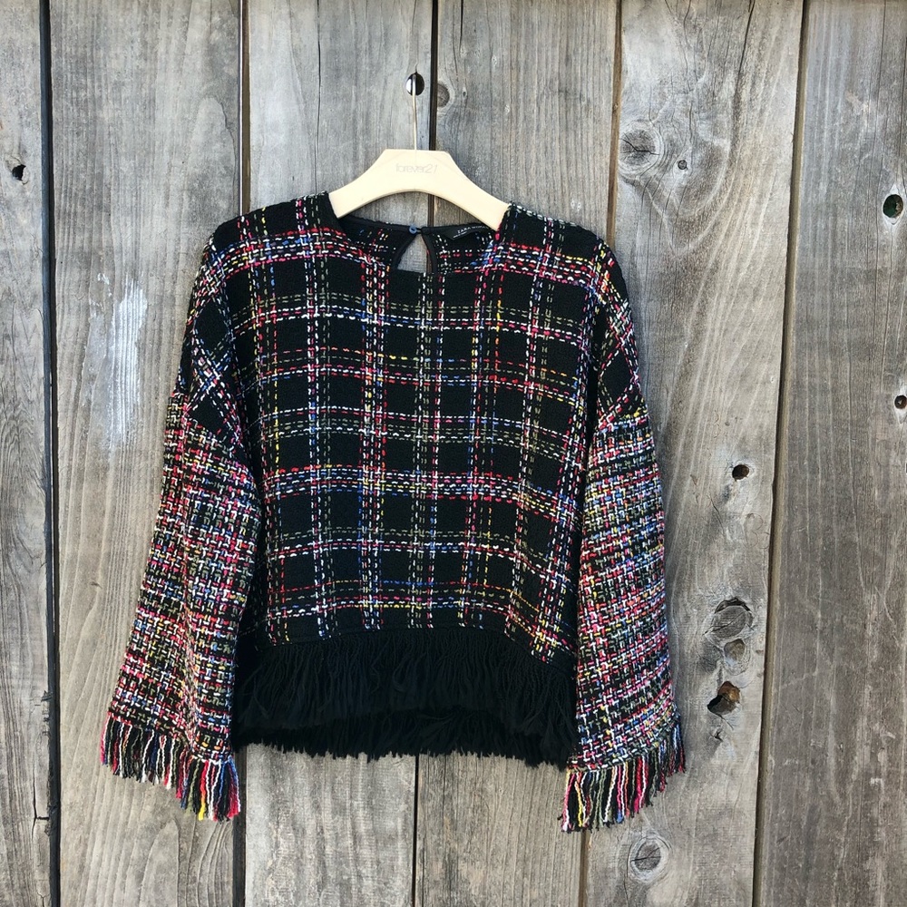 Zara | Flare Top | Fringe